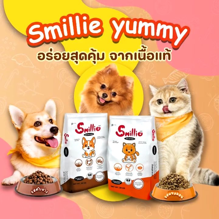 Smillie อาหารแมว รสแซลมอน/ทูน่า AAFCO