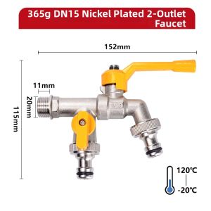 FENGHONGTAO | Thickened Full Copper Cold & Hot Water Faucet