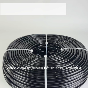Combo 50m ống nước mềm phi 5/6/11mm - Ống dẫn nước PVC 5mm/6mm/11mm Sử dụng cho hệ thống tưới nhỏ giọt tưới phun sương tưới phun mưa - Độ mềm cao mềm dẻo