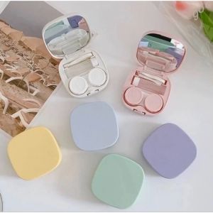 Tempat Softlens / Caselens Soflens / Travel Kit Kotak Warna Pastel