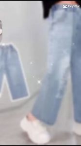 Celana Jeans Anak Perempuan Usia Tanggung Umur 7tahun-Sampai 13tahun Fashionable