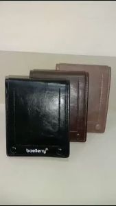 BAELLERRY OUTLET OFFICIAL D3251 DOMPET UANG PRIA WANITA BAHAN KULIT SINTETIS LEMBUT KILAT