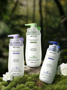 VETES | Dầu Gội Kiểm Soát Da Đầu Dầu Giảm Ngứa Do Vảy Nến Amino Acid