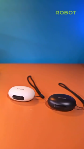 TWS ROBOT Nova T3 Earphone Bluetooth 6.0 Suara Jernih Powerful Bass 37 Jam LED