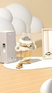 PPSU second-generation flip bottle straw bottle for children over 1 year old straw cup for babies anti bloating bottle for drinking water