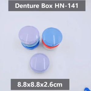 Tempat Retainer Gigi Kotak Retainer Gigi Kotak Gigi Palsu Dental Denture False Teeth Box With Mirror