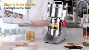 Keletool Pengisar Kering Heavy Duty Grinder Food Processor Grinder 磨粉机 Mesin Rempah Serbuk Kisar Cili Kering 1200g
