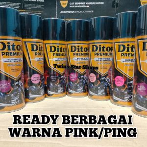 Diton Premium Pilox Pilok Cat Semprot Ready Berbagai Warna Ping Pink 400cc Magenta Pink 9433 Candy Ping 9306 Stabilo Ping 9011 Scoopy Ping 9240 Mio Ping 9242 Pastel Ping 9534 Plasma Pink 9407