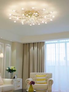 Lampu Gantung Kristal LED Dekoratif: Pilihan Terbaik untuk Ruang Tamu & Kamar Tidur