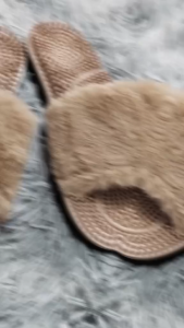 A26-A BALBON DESIGN COZY SLIDE SANDALS FOR WOMEN