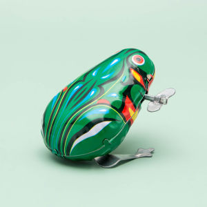 WOWEIAOKUANG | Nostalgic Childrens Winding Frog Toy