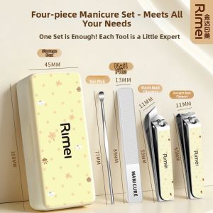 RIMEI | Portable Stainless Steel Multi-use Nail Clippers Set
