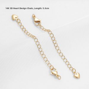 BOYU | 14K Gold Plated DIY Lobster Clasp Extension Chain Accessories