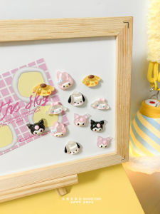 Adorable Mini Fridge Magnet Iron Sheet Photo Decorative Absorption Magnetic Blackboard Whiteboard Cartoon Animation
