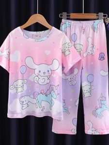 Bộ Đồ Ngủ Trẻ Em Tay Ngắn Quần Dài Cho Bé Trai Và Bé Gái Mùa Xuân Thu Đông Cotton Mềm Mại Thoải Mái Thoáng Khí