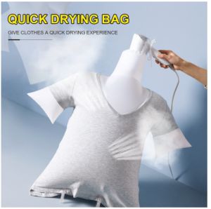 Love Cut เครื่องอบผ้าแบบพกพาที่ตากชุดชั้นในเสื้อกางเกงถุงอบแห้งใช้ใหม่ได้พับได้แห้งเร็วเครื่องเป่าเสื้อผ้าสำหรับการเดินทางที่บ้านหอพัก