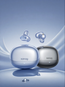sanag | Ear Hook AI Translation Noise Cancelling Wireless Open Ear Headphones