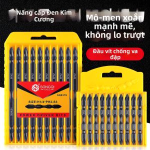 SONGQI | Cross Screwdriver Bits Set Ultra Hard Magnetic Slip Resistant For Electric Drill