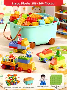 BABYSHOME | Big Particle Educational Building Blocks Toy