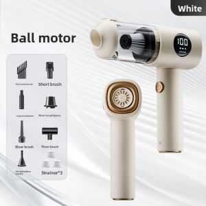 HELLOLEIBOO | Leibin Car Vacuum Cleaner Handheld Small Wireless Charging Household Blowing And Dusting Dual Purpose Strong Suction Car Interior