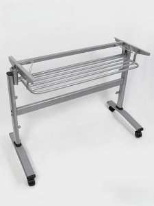 Bench Office Factory Customized Metal Foldable Flip Top Table Bracket Assemble Conference Table Leg Rollover Training Table