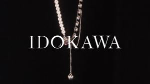 IDOKAWA Clavicle Pendant Pearl Necklace Couple Valentines Gift For Girlfriend Birthday Christmas Girl Love Element Choker All-match Fashion Splicing Design Jewelry NL3007WW