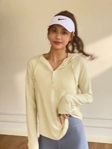 【Ready】Hoodie Wanita Baju Olahraga Lengan Panjang Wanita atasan olahraga wanita Kaos Lengan Panjang wanita jaket UV UPF 50+