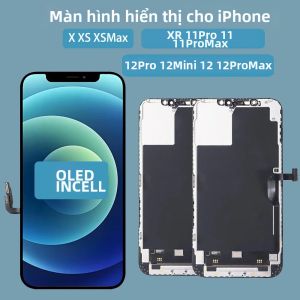 Màn Hình OLED Cho iPhone X XR XS Max 11 12 13 Pro Max Mini 14 Plus - Màn Hình LCD Incell Tích Hợp Cảm Ứng Điện Dung Cho Các Mẫu iPhone