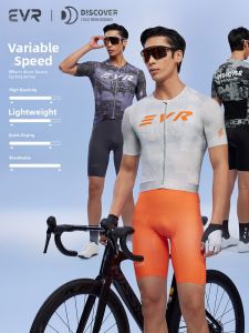 evr | Short Sleeve Mens Cycling Jersey High Elastic Breathable Quick-Dry