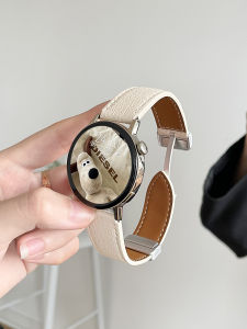 Suitable for Huawei GT4 Strap Womens Genuine Leather GT3 Foldable GT2 Magnetic Watch3/2/1 Generation Smart 46 Huawei 41 Watch Watch4pro Boys Magic Fancy Buds Wrist Strap New