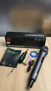 RD-LV16【Hot Selling】New Professional Wireless Microphone Clear Audio Portable Rechargeable Wireless Mic