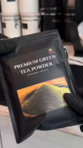 ผงชาเขียวแท้ สูตรพรีเมี่ยม 100 กรัม