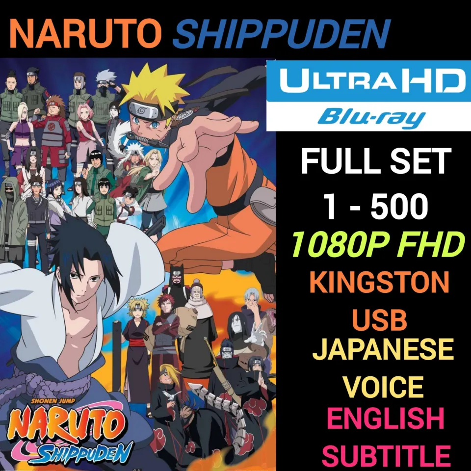 Amazon Prime Video Naruto S1 E4 KINGSTON USB] [500 EPISODES