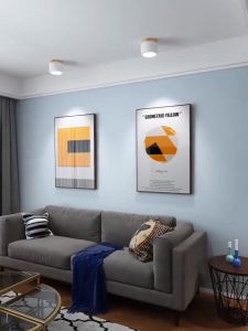 Nordic Outdoor Ceiling Light Wood Light Decorative lights Pin Lights spotlight drop light downlight makaron solid wood corridor ceiling light for living room bedroom surface mounted Multiple colors Aisle Lamp Indoor Lightiing