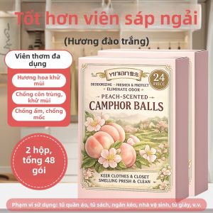 Yinian | Viên Long Não Chống Mọt Chống Nấm Mốc Hút Ẩm Cho Nhà Ở Ký Túc Xá Tủ Quần Áo