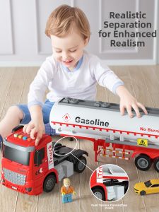 YAOLAN | Educational Large Tanker Truck Model Toy