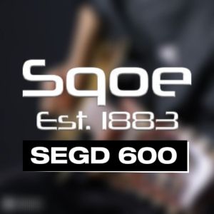 SQOE Spain SEGD600 Nylon Electric Guitar with Piezo Pickups ( SEGD / SEGD-600 / SEGD 600 )