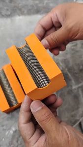 U-Shape Marble Grinding Electroplated Diamond Hand Pads 凹形圆弧石板打磨手镲片