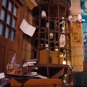 Luna Magic House 露娜魔法屋 ES011 with Light/Anti-dust cover DIY Miniature Doll House - English Manual