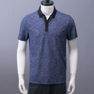 Áo Thun Polo Cổ Bẻ Tay Ngắn Mùa Hè Mỏng Thường Ngày Cho Nam Vải Polyester 95% Spandex 5% Thoải Mái Thoáng Khí