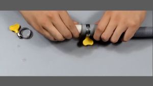 1.5-5m Machine Dishwasher Drain Hose Extension Washing Pipe with Bracket Set Accessories Universal