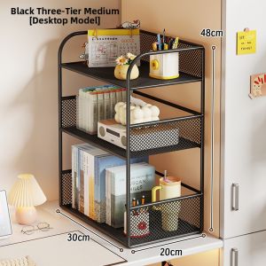 evesigar | Portable Home Office Multi-level Book Organizer