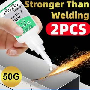 Loolifl 50g High-Strength Welding Glue a Universal Super Adhesive Suitable for Resin Ceramics Metal and Glass Strong Instant Glue