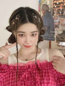 Ins Style Star Clip Metal Hairpin Y2K Silver Five-Pointed Star Hair Card BB Clip Bangs Clip Alloy/Silver Plated/Gold Plated