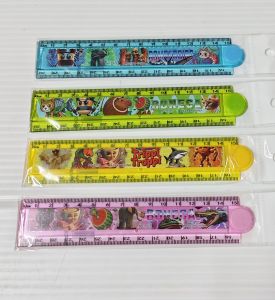 ไม้บรรทัดพับได้ ลายอะนิเมะญี่ปุ่น และลายการ์ตูนสุดฮิต