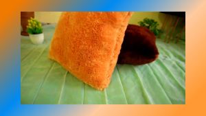 Sarung Bantal Bulu Kursi/Sofa Size 40 x 40cm Elastis Glossy LP