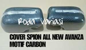 Cover Spion All New Avanza 2012-2018 Motif Carbon