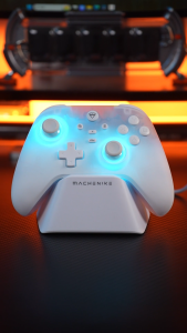 Machenike G3 V2 Tri-Mode Bluetooth Wireless Gaming Controller With Charging Dock 1000mAh Battery Hall Effect Joystick Hall Trigger Gamepad For Switch Steam PC