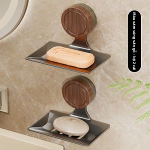 Giá Đựng Xà Phòng Treo Tường Có Chân Hút