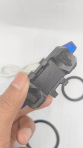 Lampu LED Depan Sein Sepeda Bicycle Bike USB Rechargeable